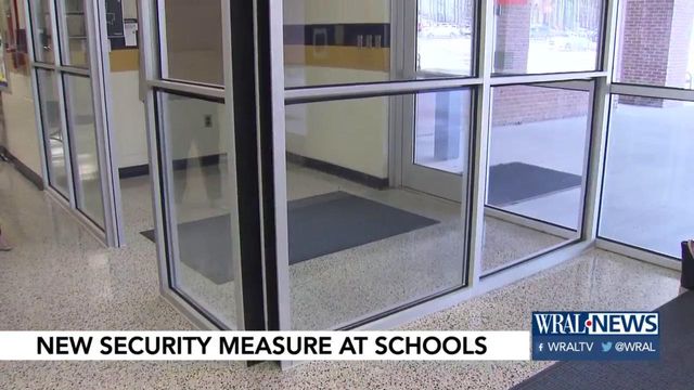 Johnston County public schools installs new safety entrances