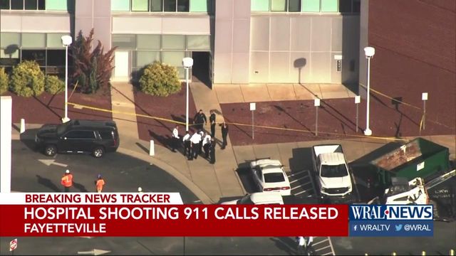 911 calls released in Fayetteville hospital shooting