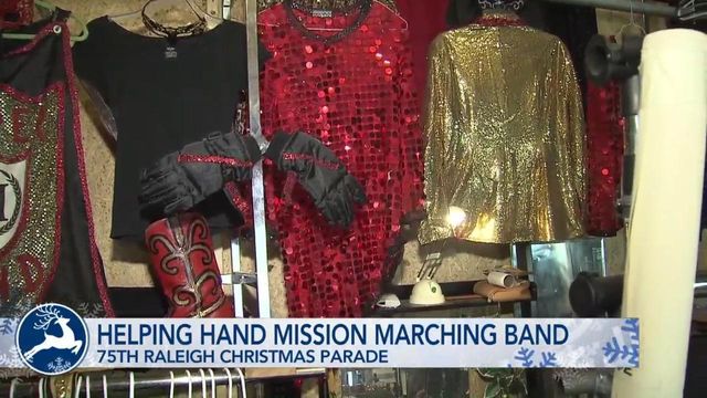 Staple of Raleigh Christmas Parade, Helping Hand Mission Marching Band spreads joy across NC