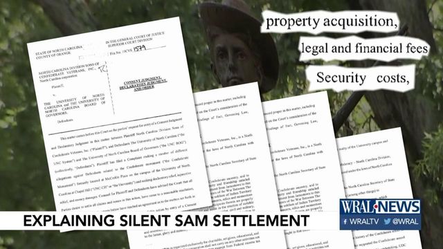 Silent Sam settlement was months in the making