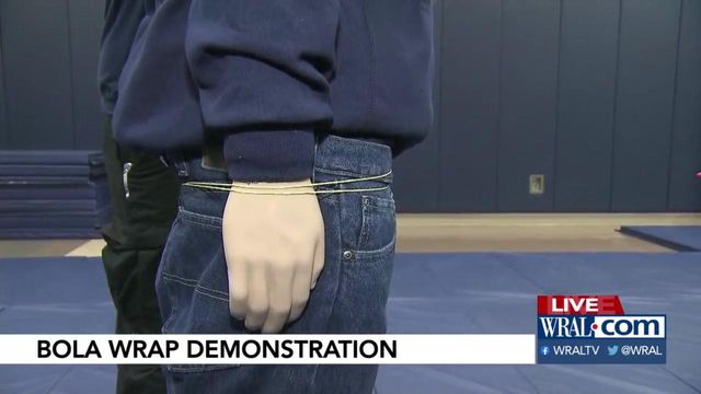 Watch: Wake deputies try out new, pain-free restraint system