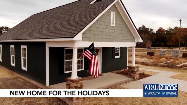 Families get new home in time for holidays