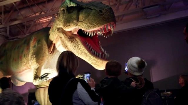 Dinosaur Adventure returns to the NC State Fairgrounds this weekend
