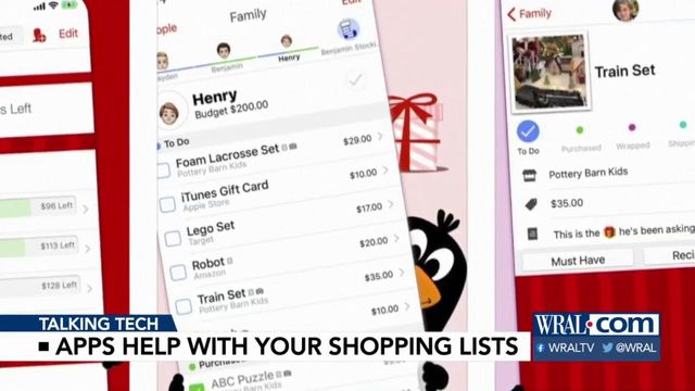 Talking Tech: Phone apps help with holiday shopping
