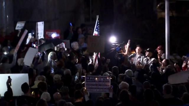Impeachment rally in Raleigh