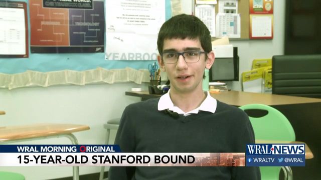 Already in graduate level math courses, Cary teen is headed to Stanford