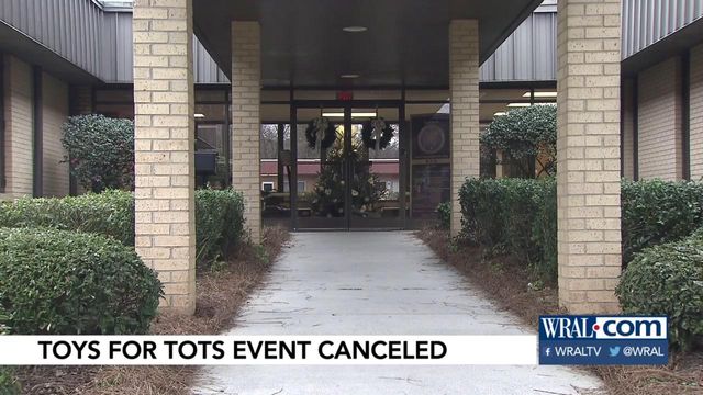 Some left without gifts after Toys for Tots event canceled
