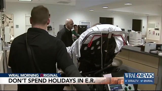 Hospitals see preventable problems over the holidays