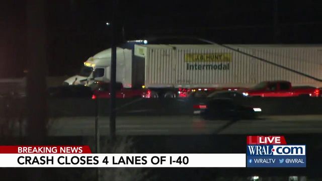 Pedestrian struck and killed on I-40