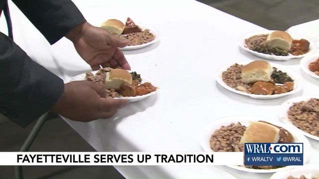 Traditional Fayetteville New Year's Day meal a big hit again