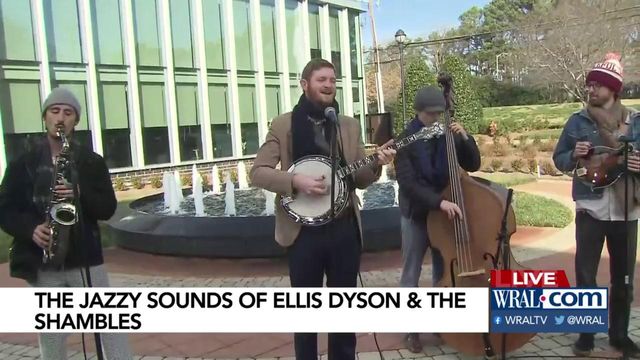 Dixie jazz group Ellis Dyson and the Shambles performs at WRAL