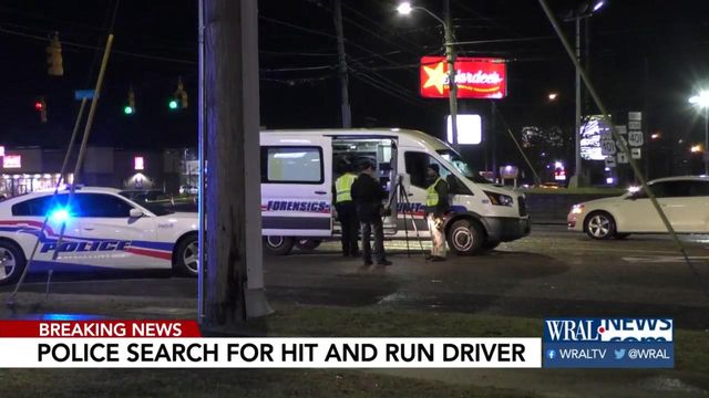 Fayetteville police search for hit-and-run driver that struck two pedestrians