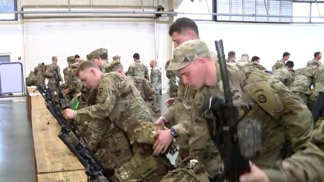 More Fort Bragg troops head to Middle East