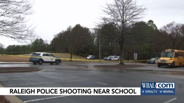 Raleigh police involved in shooting near high school