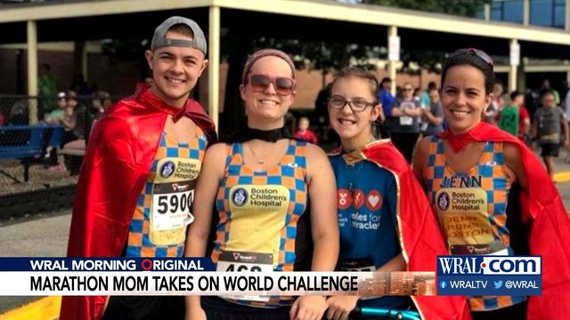 Marathon mom takes on World Challenge