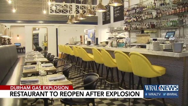 Durham restaurant opens doors to first responders 9 months after fatal explosion