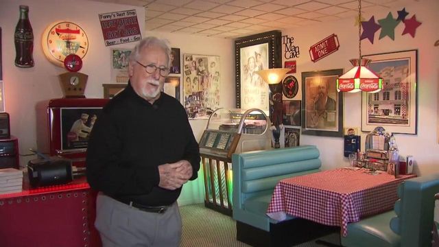 Unique 'man cave' holds many collectibles, memories for Chapel Hill man