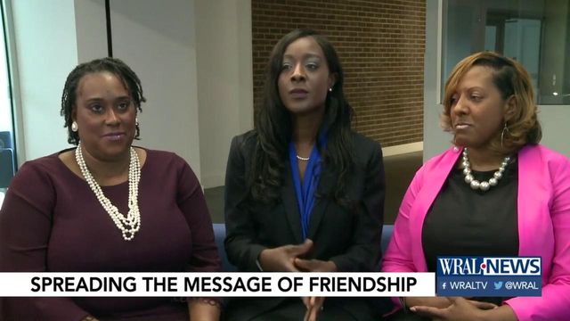 Friends who went to law school together spread message of friendship