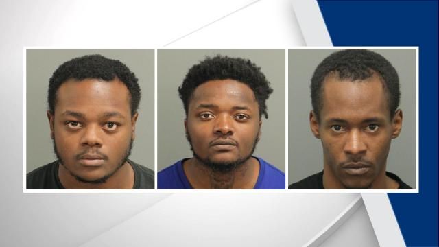 3 arrested after man fatally shot near Raleigh park