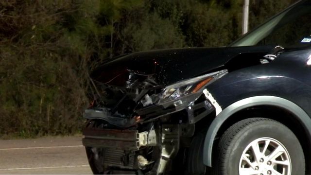 Crash sends one to hospital in Cary