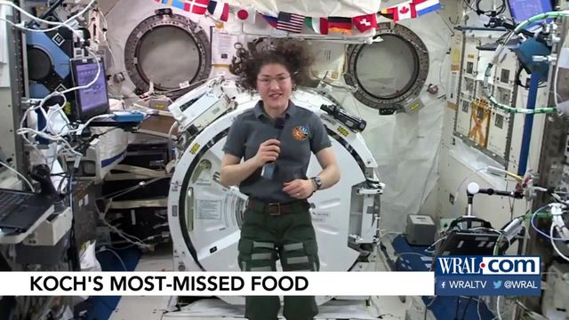 Christina Koch talks about time in space, returning back to Earth