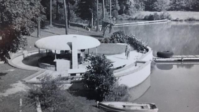 The round house on Gotno Farm in Raleigh