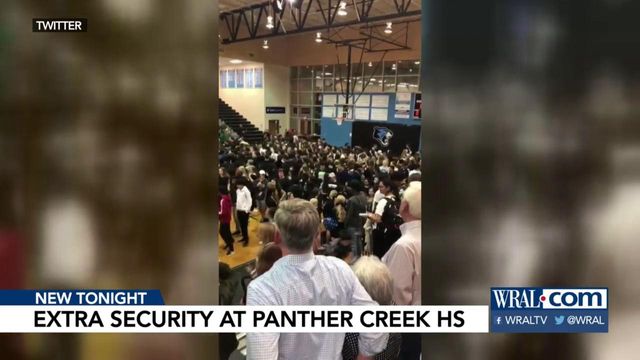 Panther Creek High School to have extra security for Cary basketball game