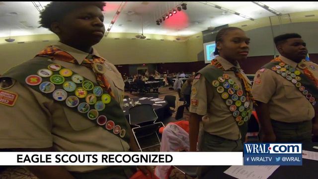 Eagle Scouts recognized during ceremony