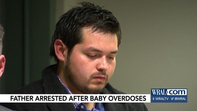 Father arrested after baby's overdose