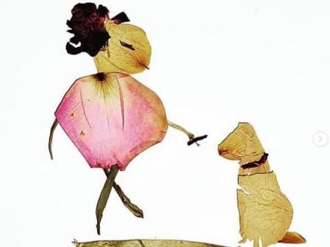 100 days of art to grieve the loss of her mother