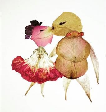 100 days of art to grieve the loss of her mother