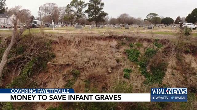 NC, FEMA approve $7.8 million to help move graves in Fayetteville cemetery