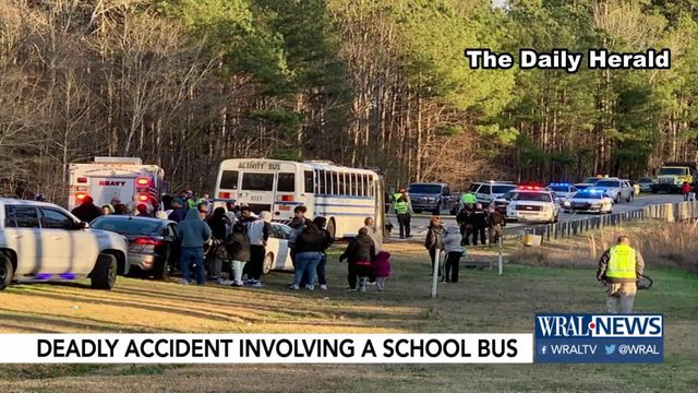 Crash between vehicle, Northampton Co. bus leaves one dead