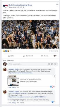 North Carolina Breaking News -- N&O content