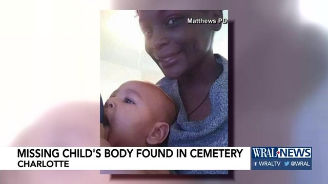 Child's body found in Charlotte cemetery, mother arrested