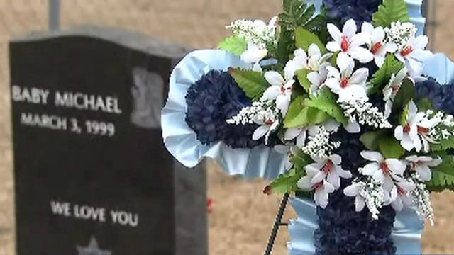 Ceremony held to remember Baby Michael one last time