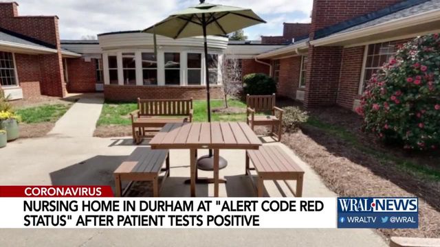 Resident from Durham nursing home has coronavirus