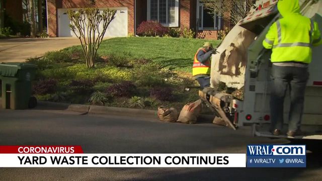Cary yard waste collection continues