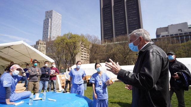 Samaritan's Purse gives behind-the-scenes look at Central Park field hospital in New York
