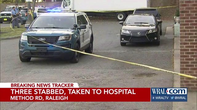 Three sent to hospital in stabbing near NCSU