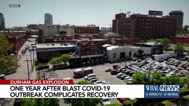 One year after Durham explosion, COVID-19 impacts restaurants' recovery