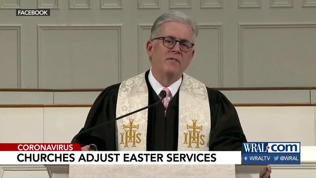 Churches adjust Easter services