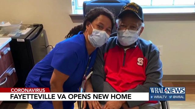 Long-term care facility welcomes veterans