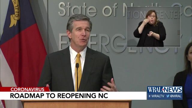What is 'new normal' in road map to reopening NC?