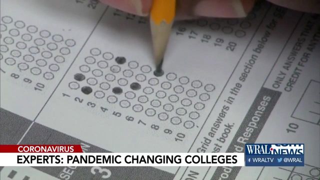 Experts: Pandemic changing college admissions 