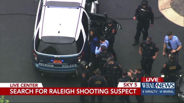 Raleigh police capture suspect wanted in shooting