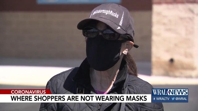 Majority of Durham shoppers complying with county's face-covering rule