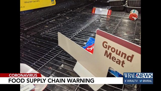 Food supply chain warning from Tyson Foods