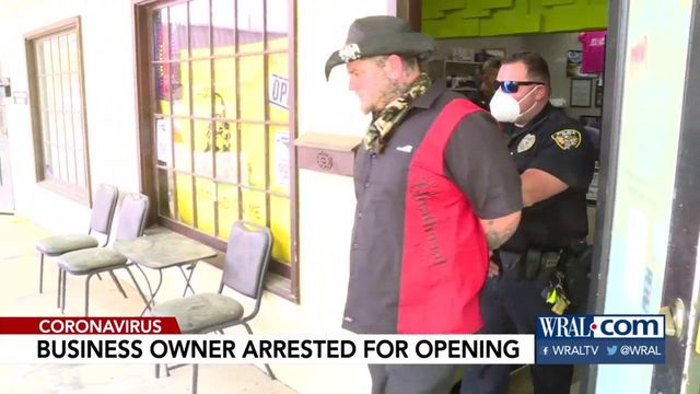 Apex tattoo business owner arrested