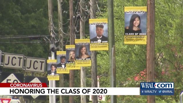Newton Grove has people looking up as unique way to honor class of 2020